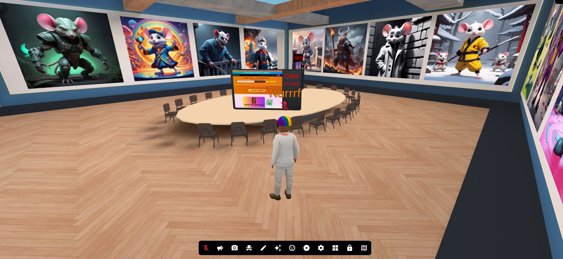 Enter the Web3 VR Gallery on FRAME